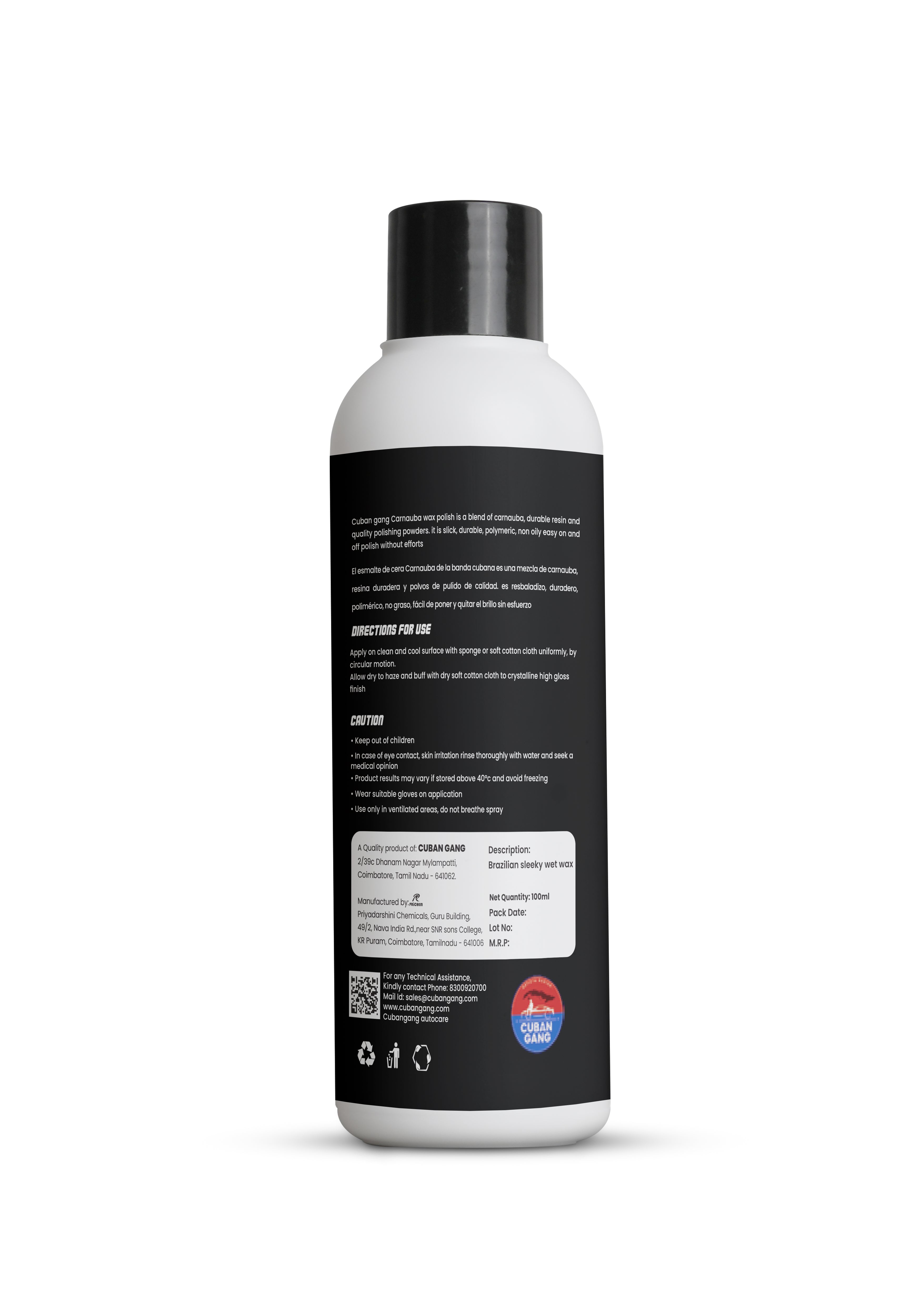 Carnauba Wax 100ml