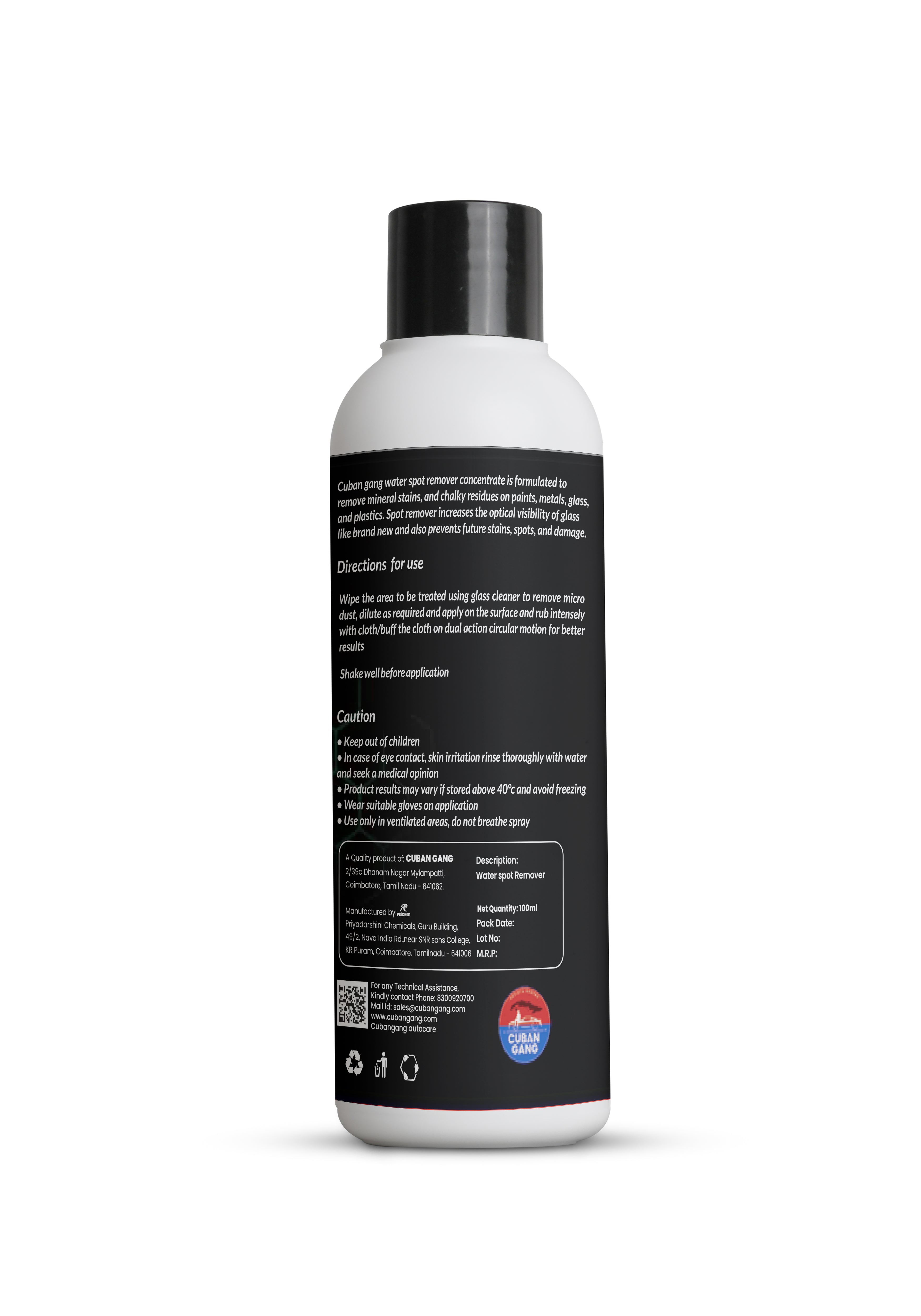 Water Spot Remover 100ml