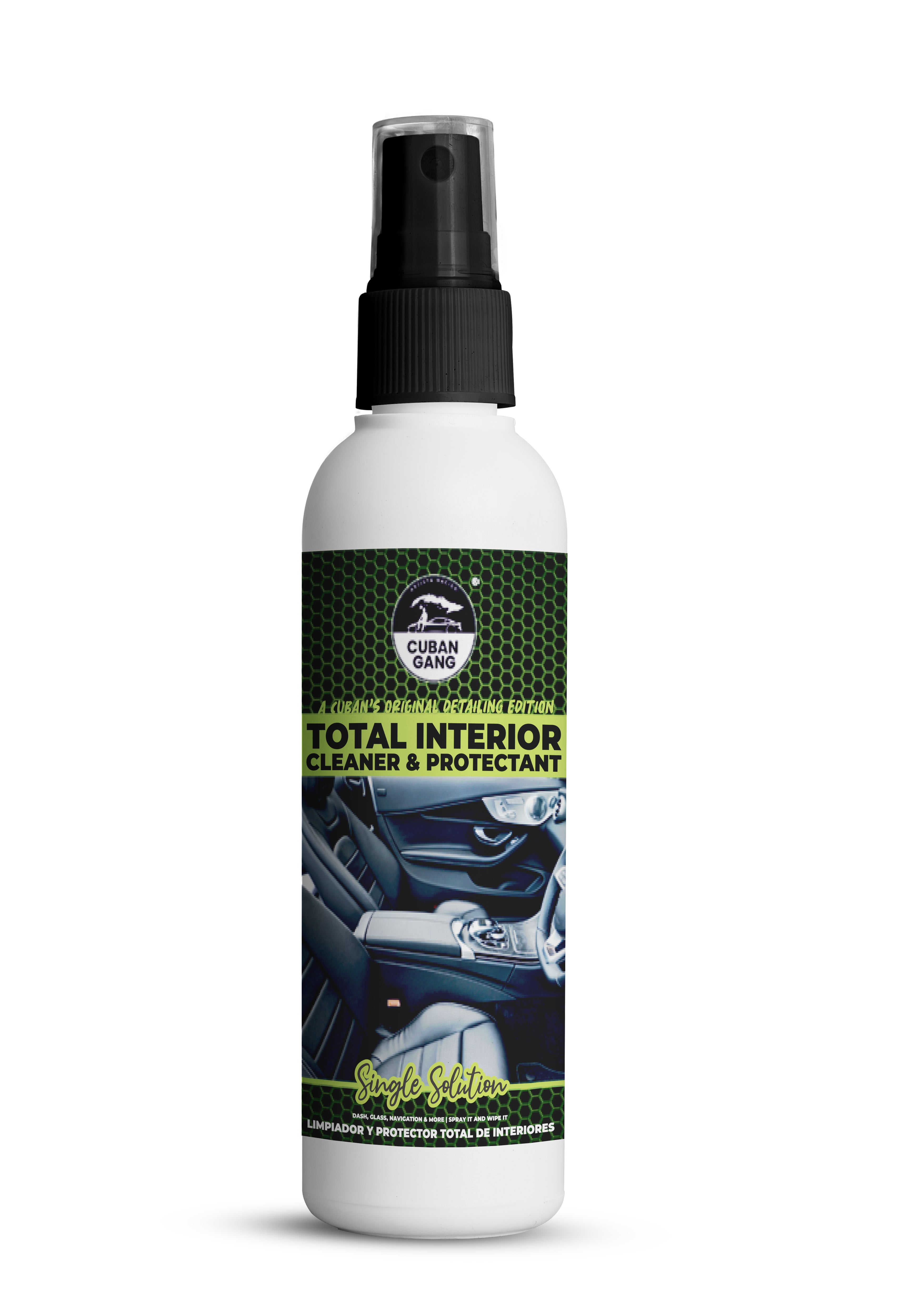 Total Interior Cleaner and Protectant with Sprayer 100ml