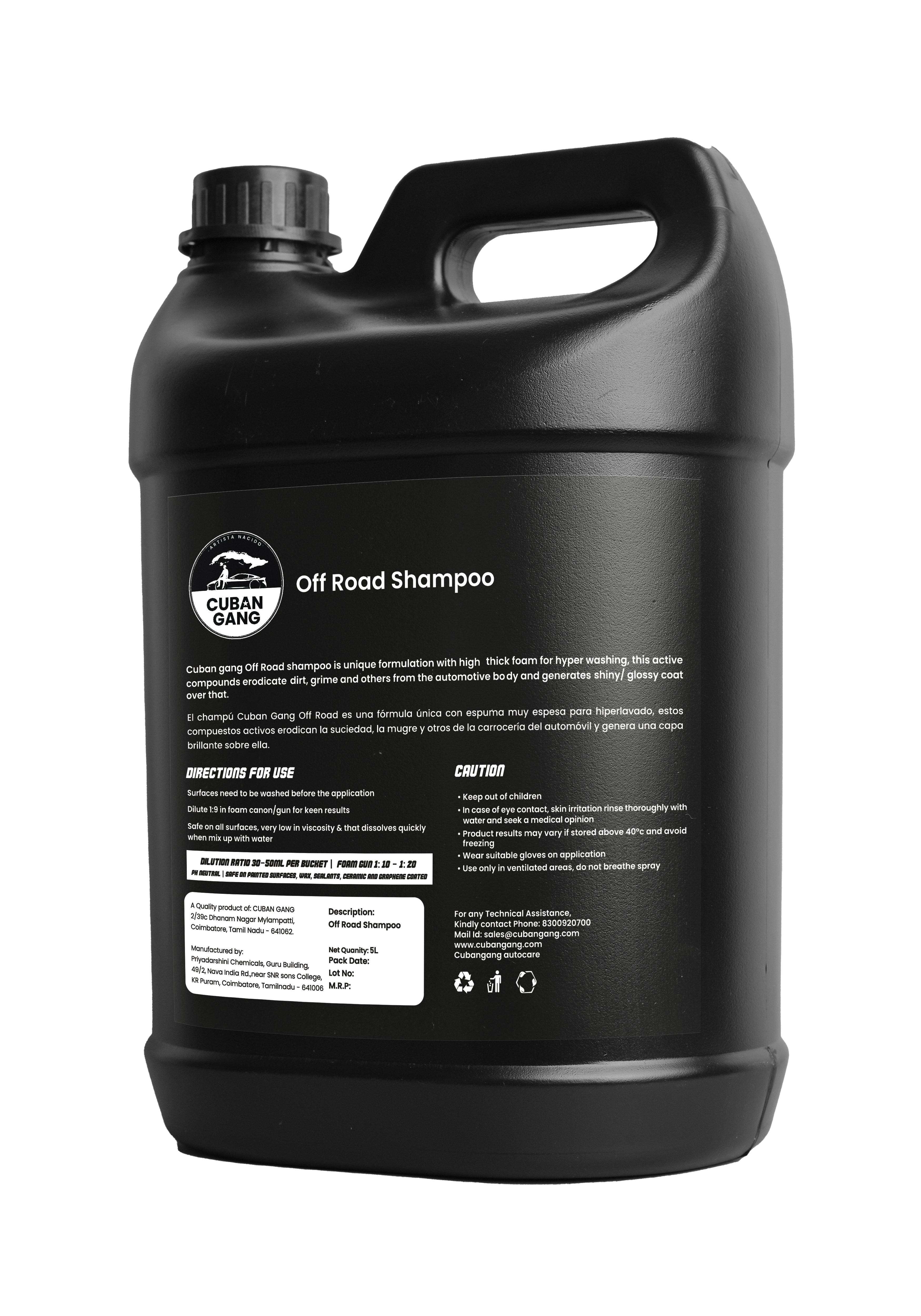 Off Road Shampoo 5L