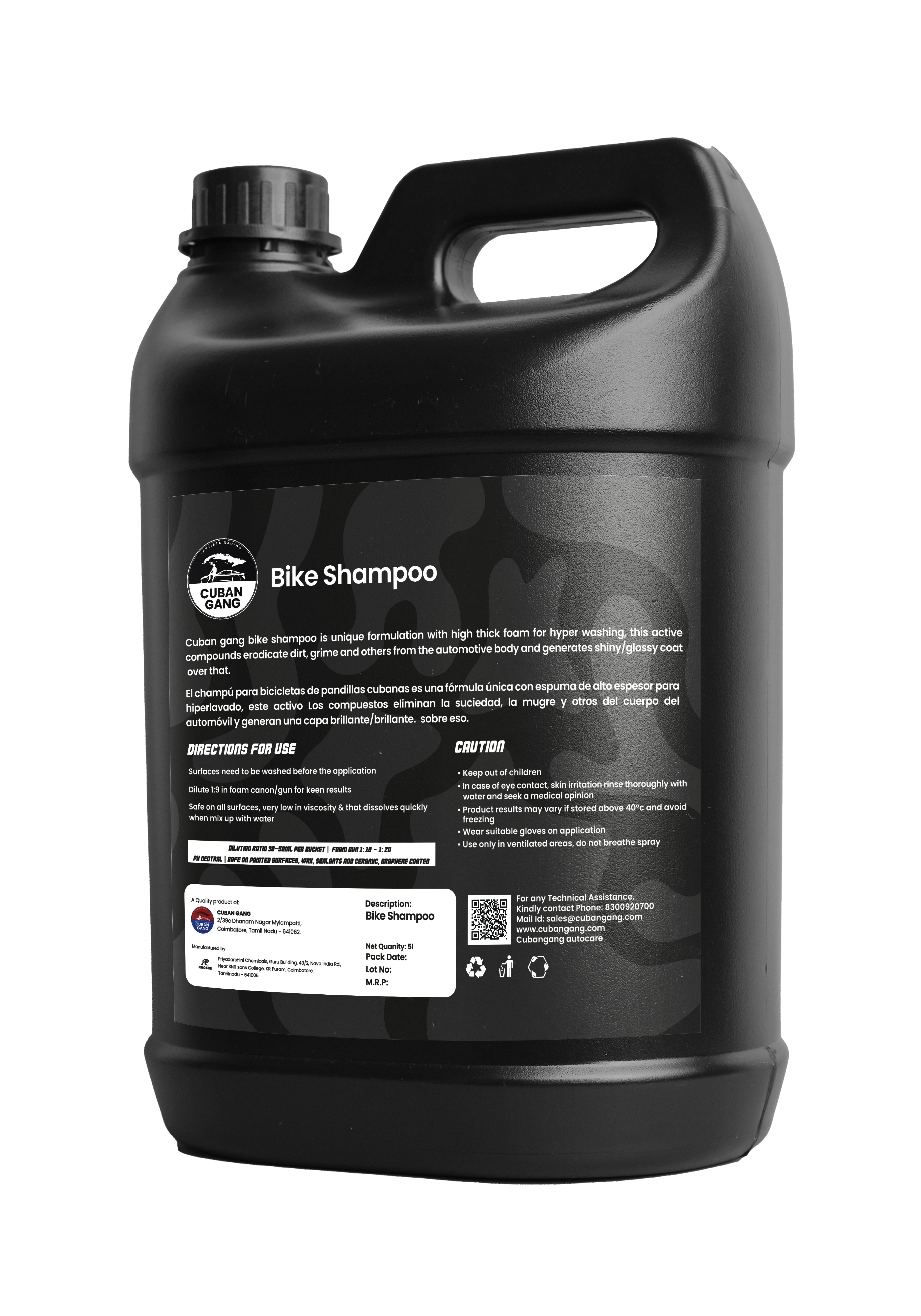 Bike Shampoo 5L