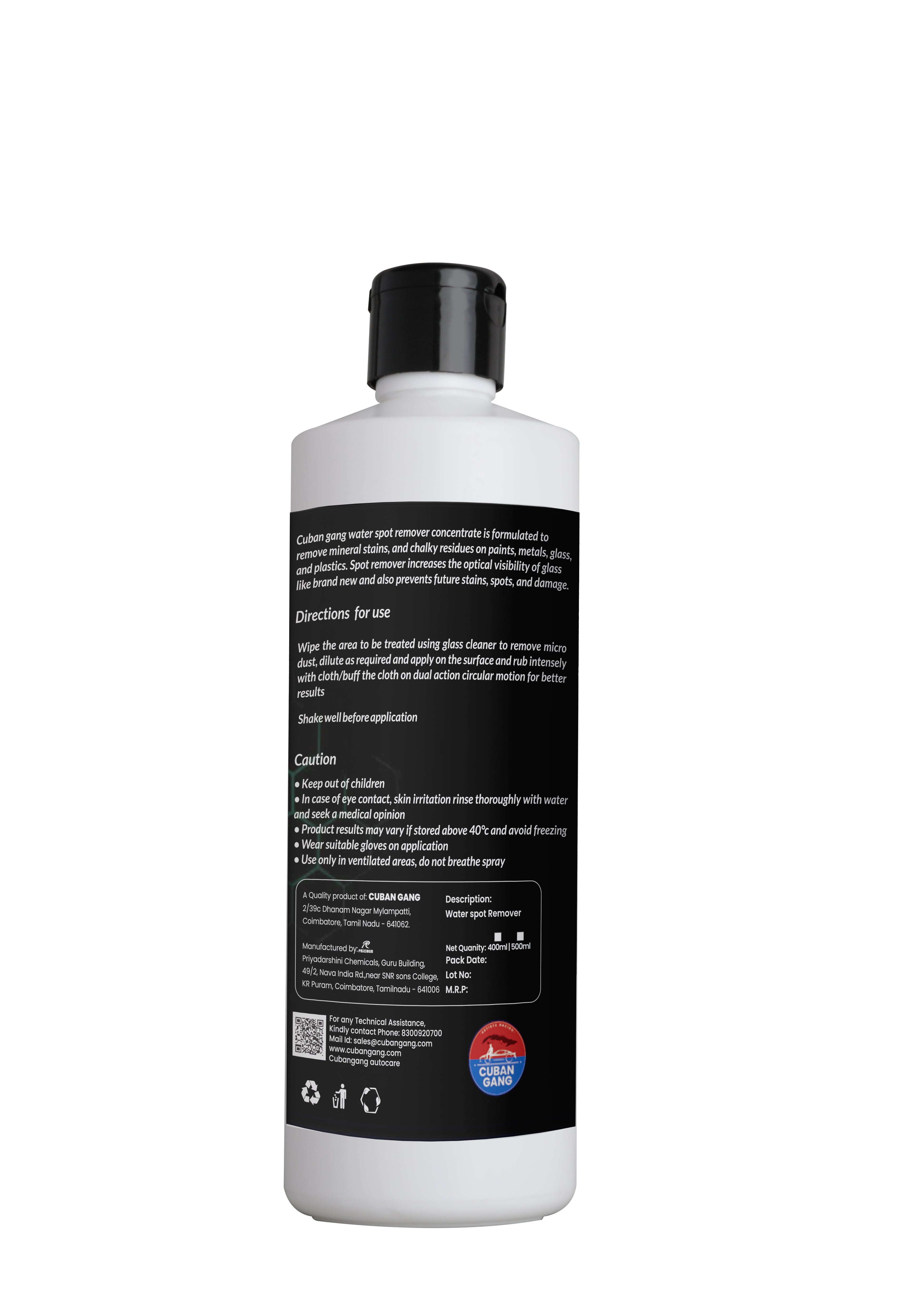 Water Spot Remover 500ml